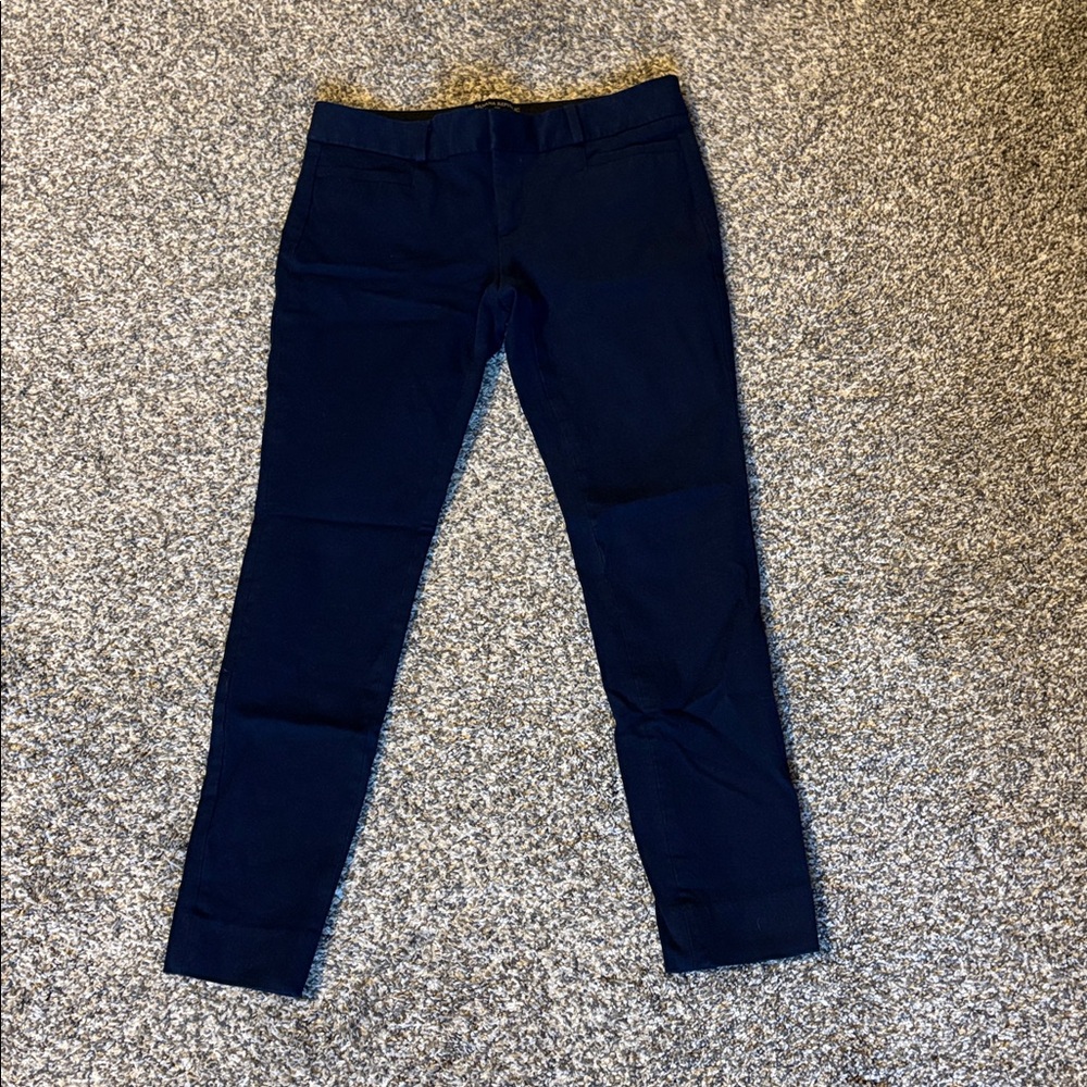Banana Republic Sloan Petite Trousers in Navy